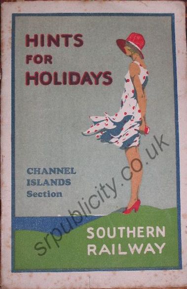 Hints for Holidays - 1929 - Channel Islands