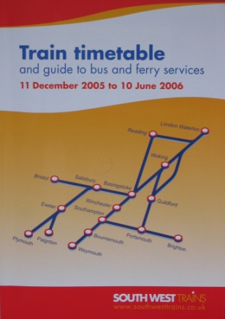 SWT timetable