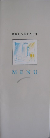 InterCity Menu