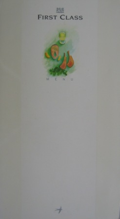 InterCity Menu