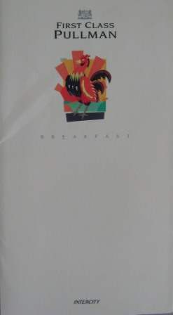 InterCity Menu