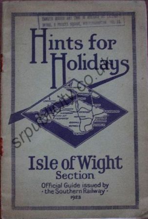 Hints for Holidays - 1923 - Isle of Wight