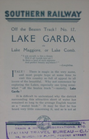 Lake Garda - Off the Beaten Track, No 17