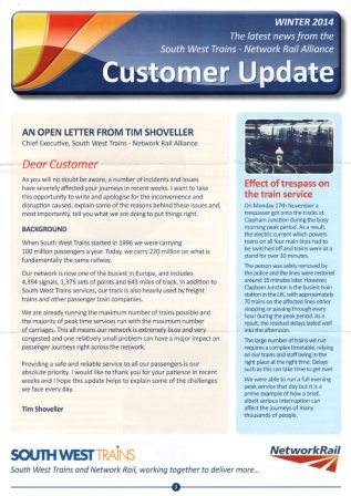 Customer Update