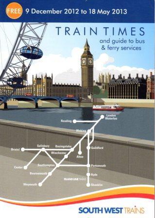 SWT timetable
