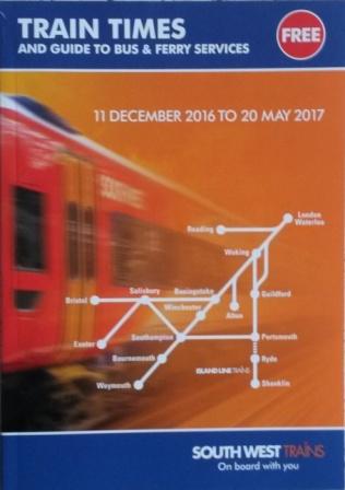 SWT timetable