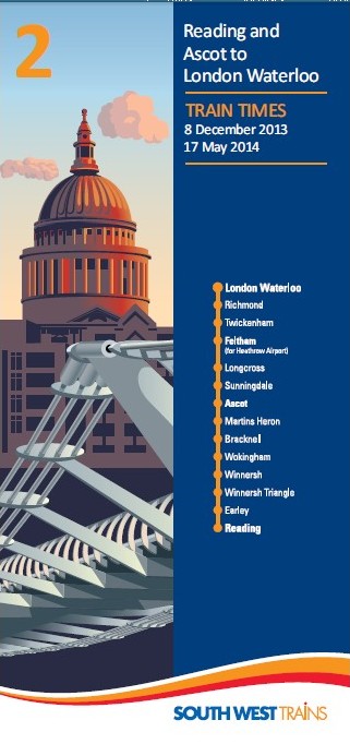 SWT timetable