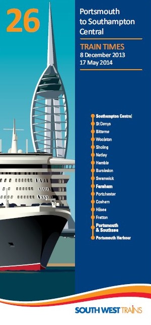 SWT timetable