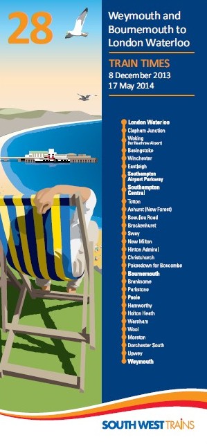 SWT timetable