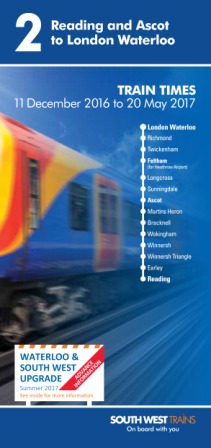 SWT timetable