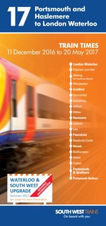 SWT timetable