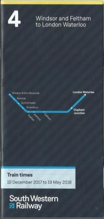 SWR timetable