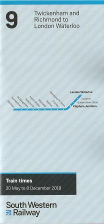 SWR timetable