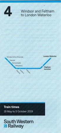 SWR timetable